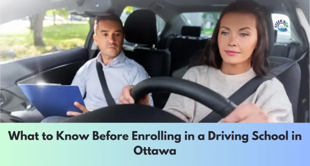 Enrolling Driving School in Ottawa