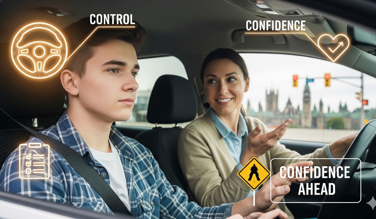 How Private Driving Lessons Help Nervous Drivers Gain Confidence