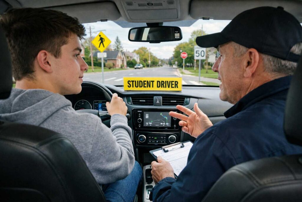 first time driving training Orleans